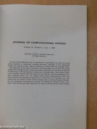 Journal of Computational Physics July 1980