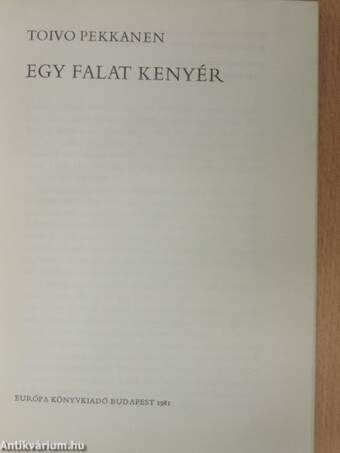 Egy falat kenyér