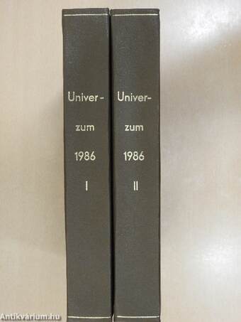 Univerzum 1986/1-12. I-II.