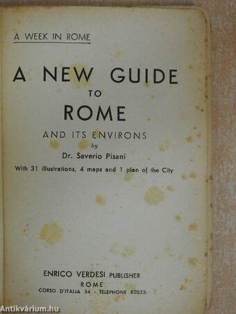 A New Guide to Rome