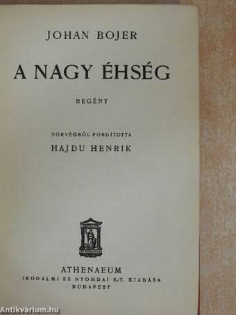 A nagy éhség