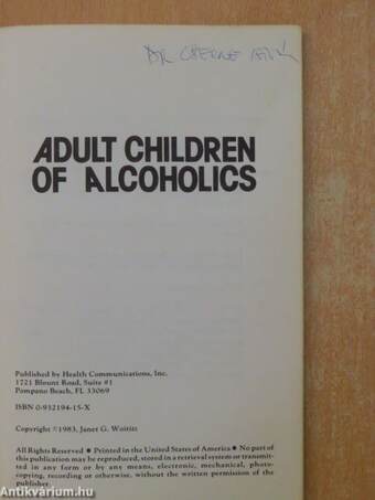 Adult Children of Alcoholics