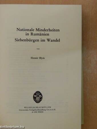 Nationale Minderheiten in Rumänien - Siebenbürgen im Wandel