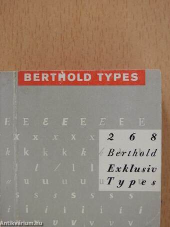 Berthold Types (minikönyv)