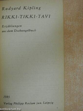 Rikki-Tikki-Tavi