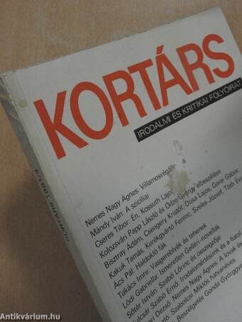 Kortárs 1981. (nem teljes évfolyam)