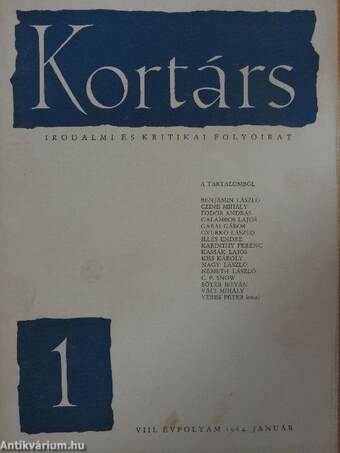 Kortárs 1964. január-december 