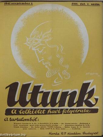 Utunk 1940. szeptember-1941. június/1941-1942. (nem teljes évfolyam)