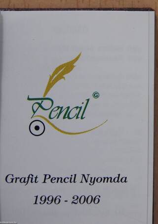 Pencil (minikönyv) (számozott)