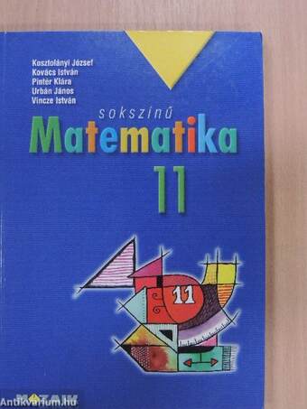 Sokszínű matematika 11.