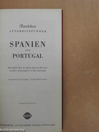 Baedekers Autoreiseführer Spanien und Portugal