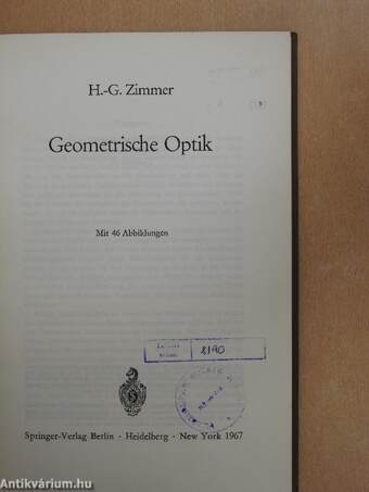 Geometrische Optik