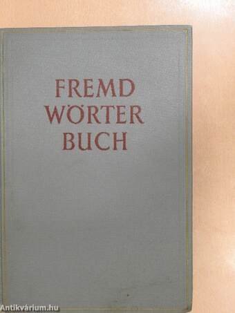 Fremdwörterbuch