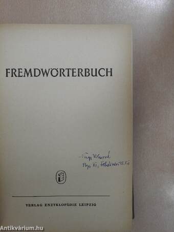 Fremdwörterbuch