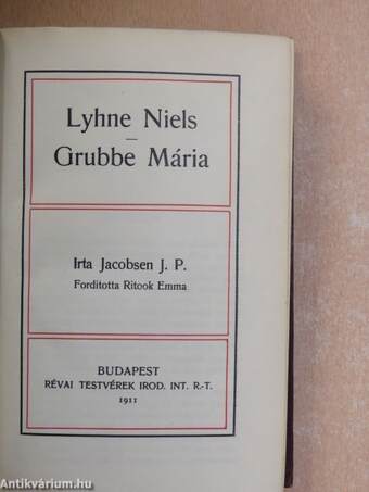 Lyhne Niels/Grubbe Mária