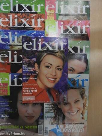 Új Elixír Magazin 1998-1999 (vegyes számok) (10 db)