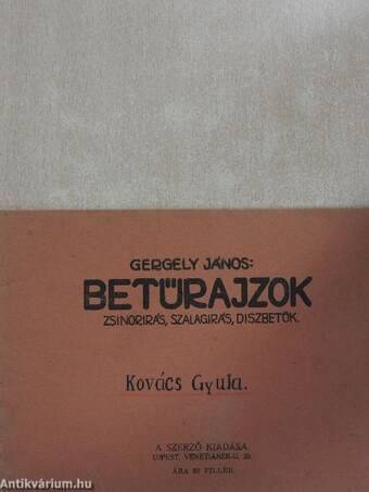 Betűrajzok