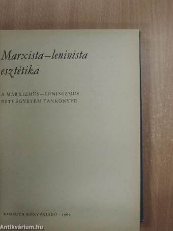 Marxista-leninista esztétika