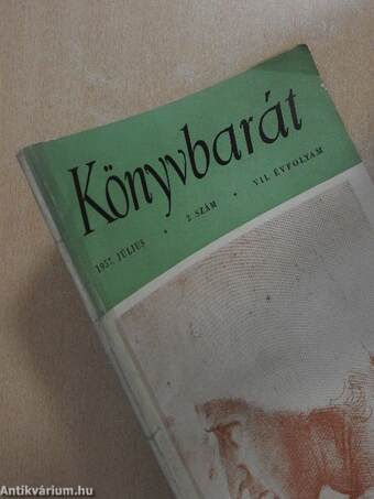 Könyvbarát 1957. július