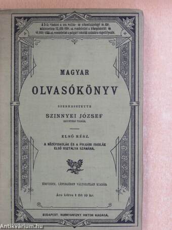 Magyar olvasókönyv I.