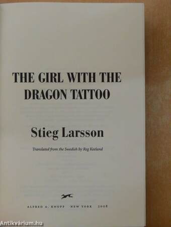 The Girl with the Dragon Tattoo