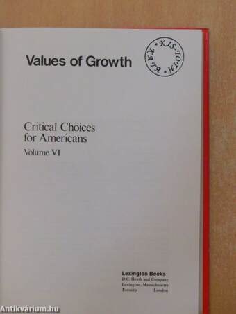 Values of Growth