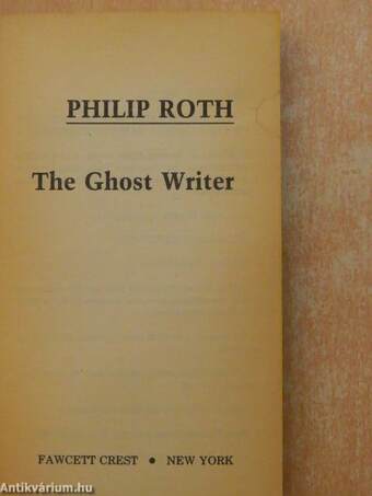 The Ghost Writer