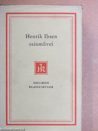 Henrik Ibsen színművei II. 