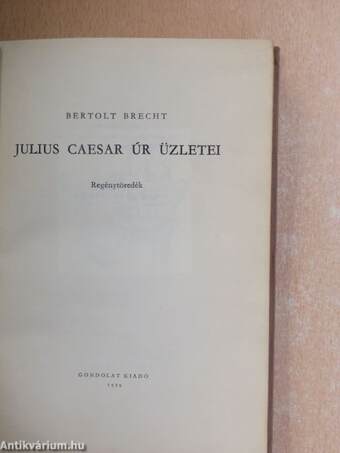 Julius Caesar úr üzletei