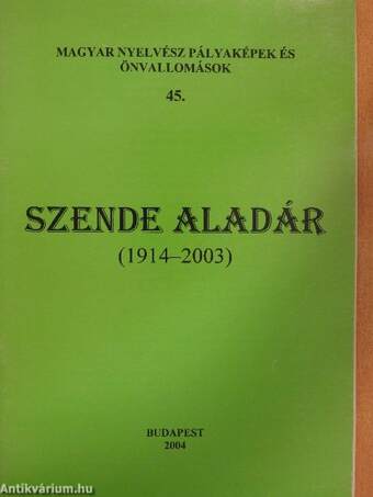 Szende Aladár