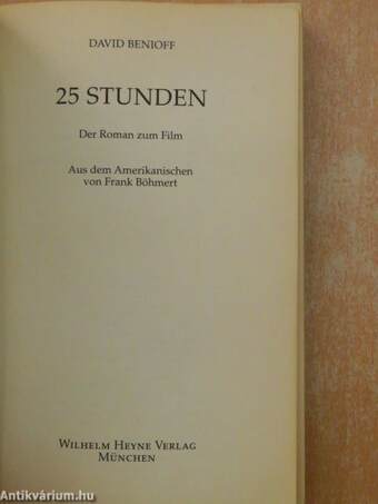 25 stunden