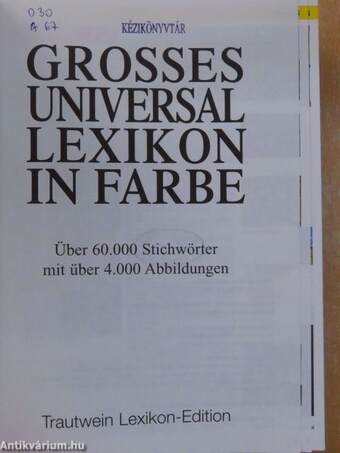 Großes Universal Lexikon in Farbe