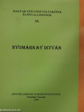 Nyomárkay István