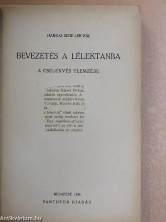 Bevezetés a lélektanba