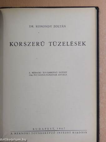 A hőenergiagazdálkodás alapelvei/Korszerű tüzelések