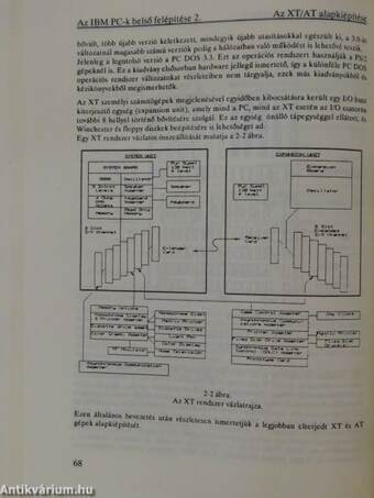 Az IBM PC-k belső felépítése