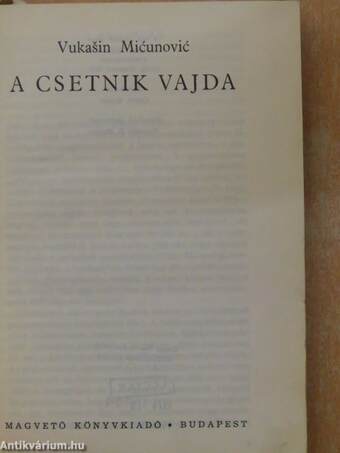 A csetnik vajda