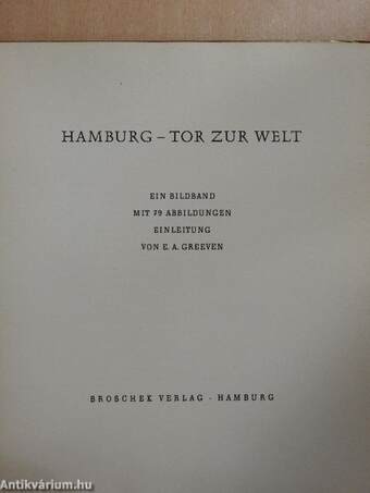 Hamburg - Tor Zur Welt