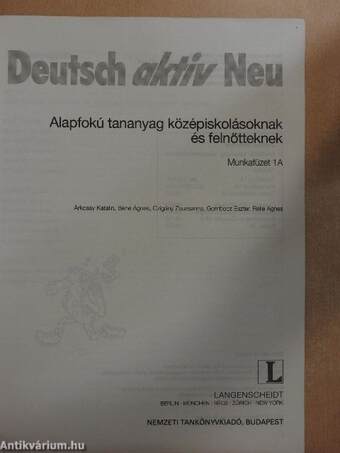 Deutsch aktiv Neu 1A - Langenscheidt