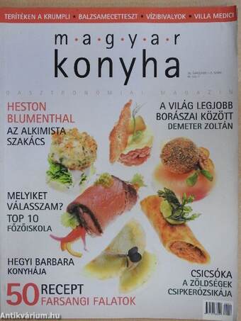 Magyar Konyha 2012. (nem teljes évfolyam)