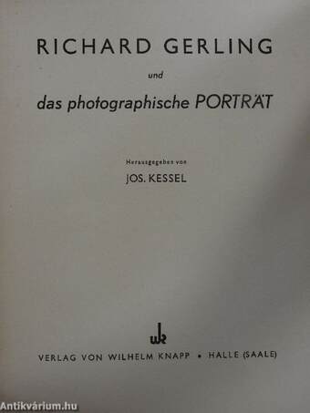 Richard Gerling und das photographische Porträt