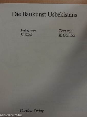 Die Baukunst Usbekistans