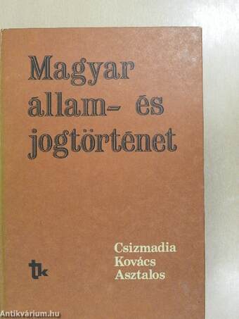 Magyar állam- és jogtörténet