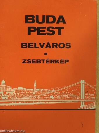 Budapest belváros zsebtérkép