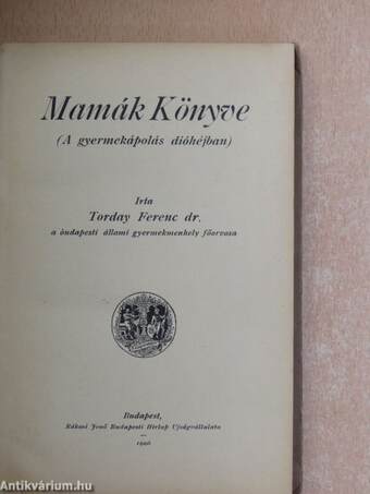 Mamák Könyve