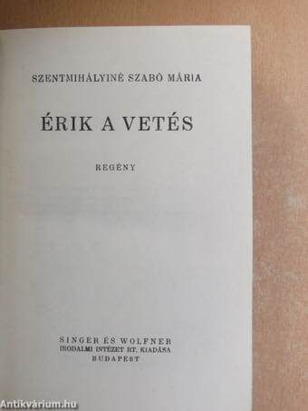 Érik a vetés