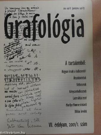 Grafológia 2001. január