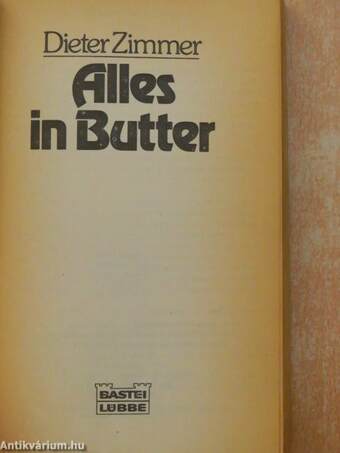 Alles in Butter