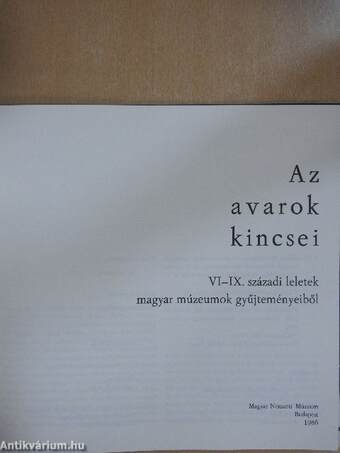 Az avarok kincsei