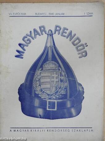 Magyar Rendőr 1940. (nem teljes évfolyam)